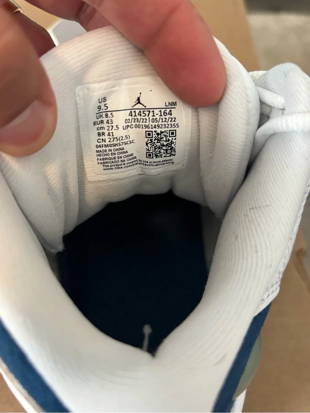 Jordan 13 Retro French Blue 9.5